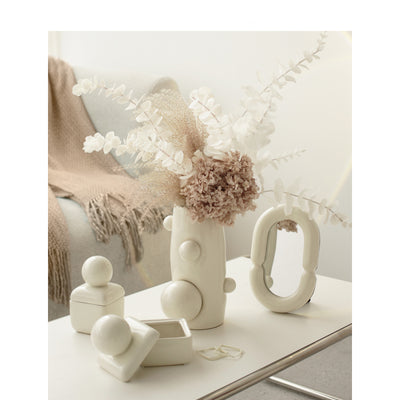 Espejo Decorativo de Cerámica para Escritorio - Diseño Home Fashion - Image 4