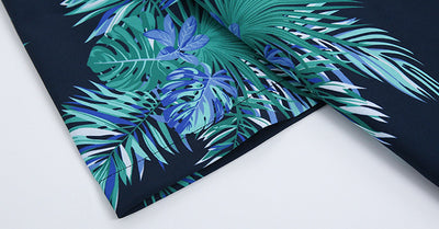 Camisa Floral Hawaiana Manga Corta Estilo Coreano Tendencia Ins - Image 19