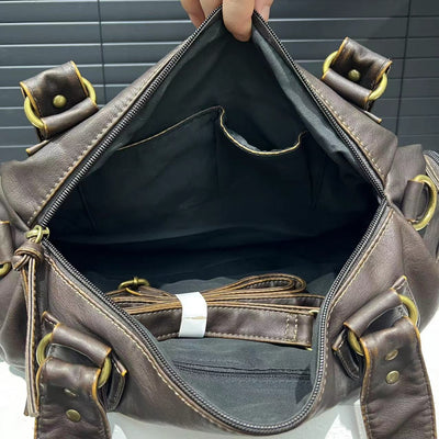 Bolso Moto Vintage Lavado Y2K para Mujer - Image 27