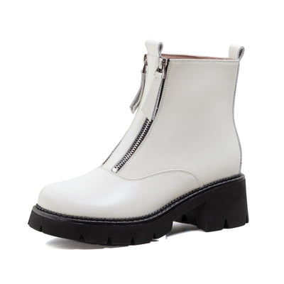 Botas Martin de Cuero Genuino con Doble Cierre y Suela Reforzada - Image 9