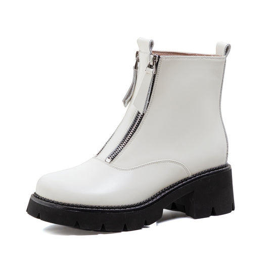 Botas Martin de Cuero Genuino con Doble Cierre y Suela Reforzada - Image 9