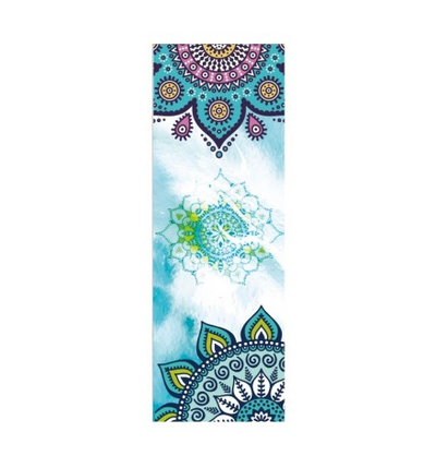 Toalla Yoga Antideslizante con Patrón Estampado - Manta Deportiva Portátil - Image 4