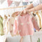 Cardigan de Punto con Corazones para Niña