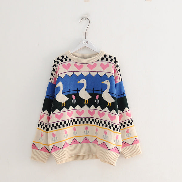Suéter Cuello Alto Love Duckling