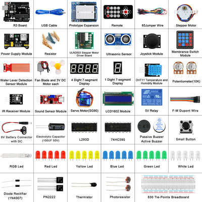 Kit Iniciador Completo Arduino R3 - Aprende Electrónica desde Cero - Image 4