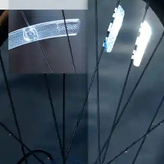 Luz trasera reflectante LED para bicicleta de montaña
