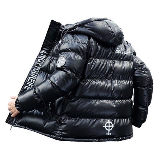 Chamarra Acolchada Brillante para Hombre - Image 3
