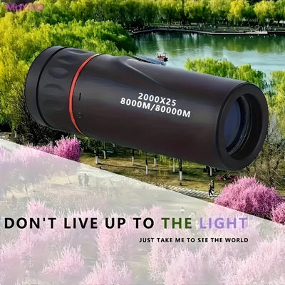 Telescopio Monocular Portátil 2000x25 HD con Soporte para Celular - Image 4