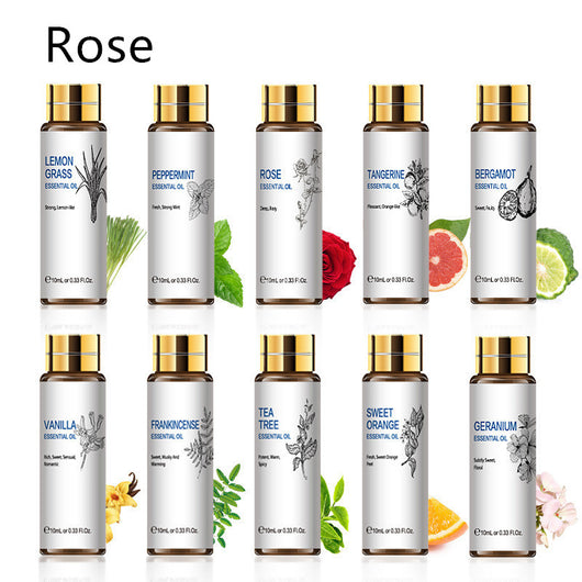 Aceites Esenciales Aromaterápicos 10ml - Lavanda, Rosa y Árbol de Té - Image 25