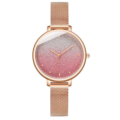 Reloj de mujer con correa fina en oro rosado - Image 13
