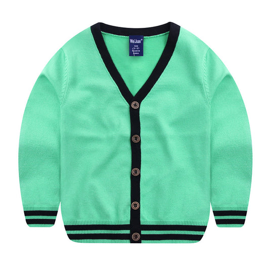 Cardigan Fino a Rayas para Niños - Image 28