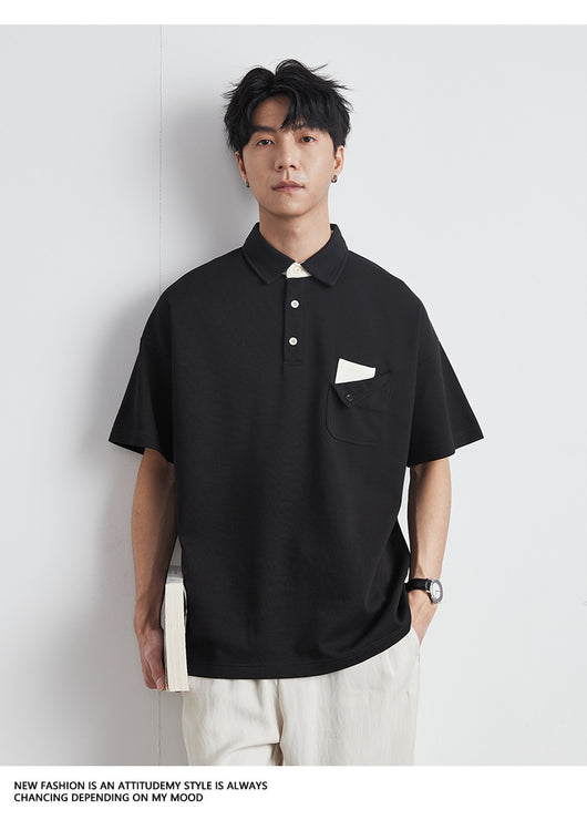 Polo Manga Corta Versátil para Hombre - Camiseta Clásica Multiuso - Image 22