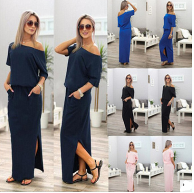Vestido Largo Elegante de Verano para Mujer - Estilo Europeo - Image 4
