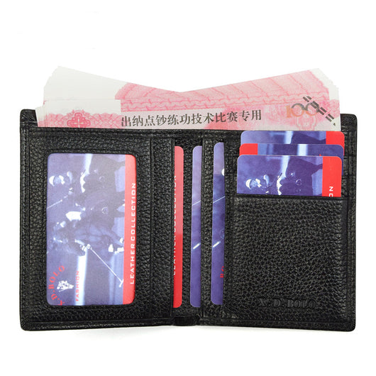 Billetera Delgada de Cuero Genuino para Hombre - Diseño Minimalista - Image 10