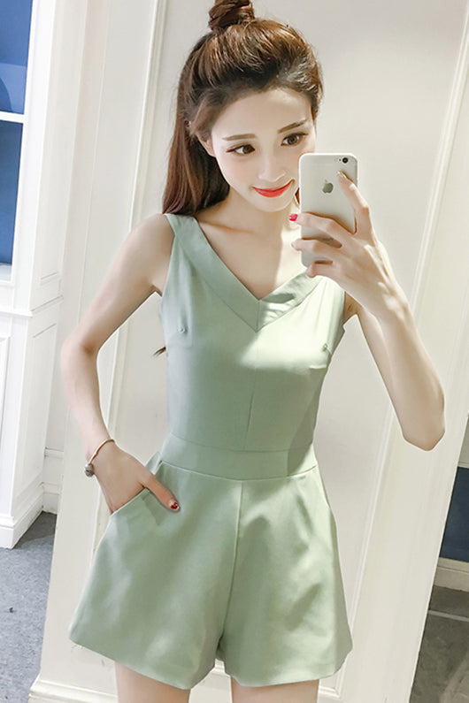 Jumpsuit Corto Cintura Alta Efecto Reductor Casual - Image 17