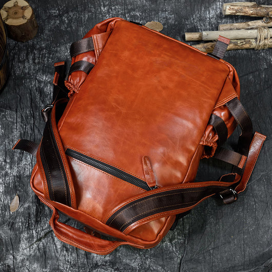 Bolsa de Cuero Genuino para Laptop con Gran Capacidad - Image 17