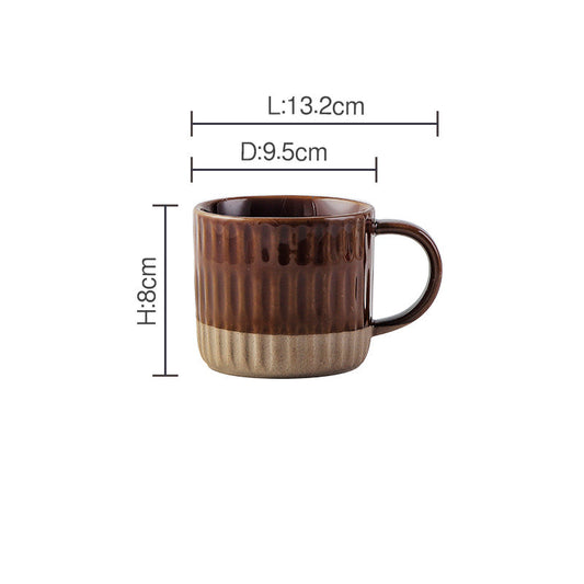 Taza de Cerámica Artesanal Literary Gran Capacidad para Café - Image 2