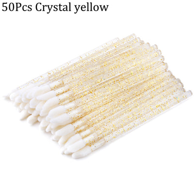 50 Piezas Brochas Desechables para Labios y Pestañas - Aplicadores Profesionales - Image 7