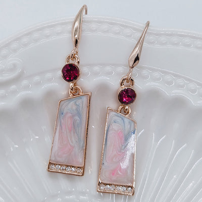 Ganchos para Orejas Dorados Retro - Accesorios de Joyería Colorida - Image 5