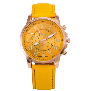 Reloj Geneva Retro de Tres Esferas - Unisex Cuarzo Tendencia - Image 10