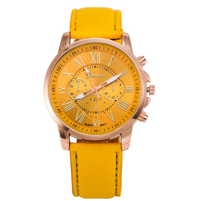 Reloj Geneva Retro de Tres Esferas - Unisex Cuarzo Tendencia - Image 10