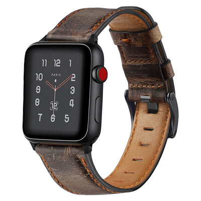 Pulsera de Cuero Retro Primera Capa - Image 12
