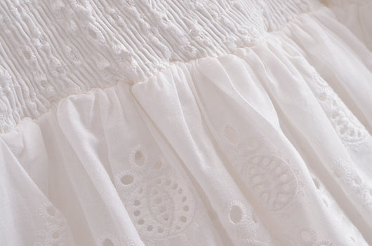 Vestido Largo con Bordados Manga Larga para Mujer - Image 20