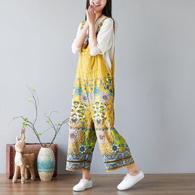 Pantalones Denim Estampados de Pierna Ancha - Image 12
