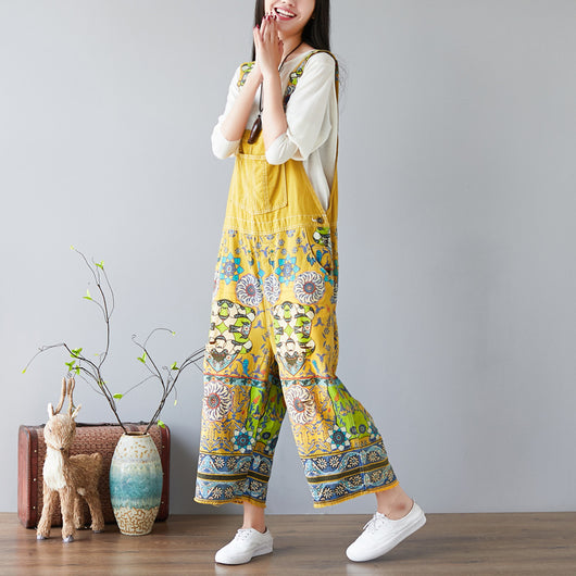 Pantalones Denim Estampados de Pierna Ancha - Image 12
