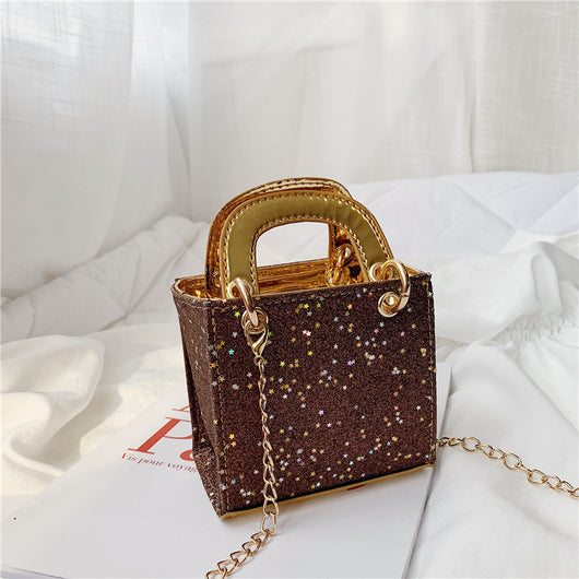 Bolso Infantil con Lentejuelas Brillantes para el Hombro - Image 19