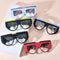 Lentes Gafas Ojo de Gato Patchwork Multicolor con Montura Mate
