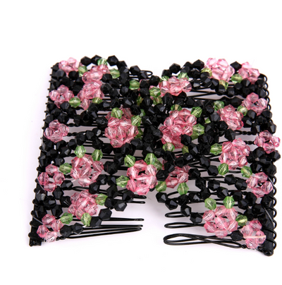 Peinetas Mágicas Coreanas con Perlas Brillantes - Set de Accesorios para el Cabello - Image 10
