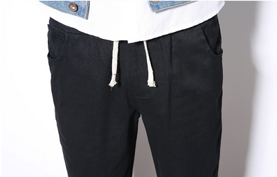 Pantalones Casuales Harem para Hombre - Corte Moderno y Cómodo - Image 5