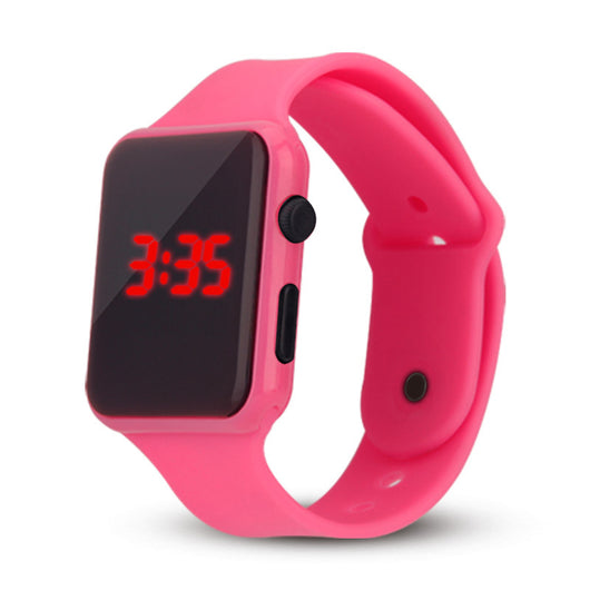 Reloj Inteligente Cuadrado LED para Niños Compatible con Apple - Image 4