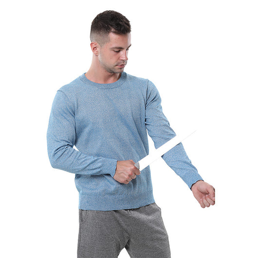 Playera Protectora Cuello Redondo Azul para Hombre - Image 11