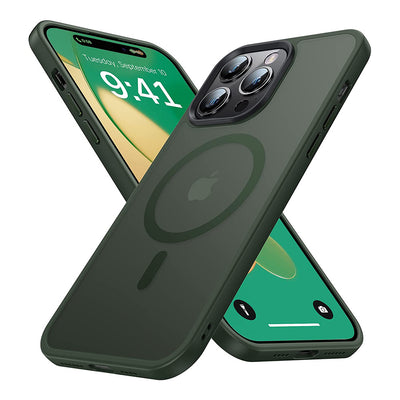 Funda iPhone 15 Pro Max con Efecto Mate, Amortiguación de Aire y Protección Magnética - Image 9