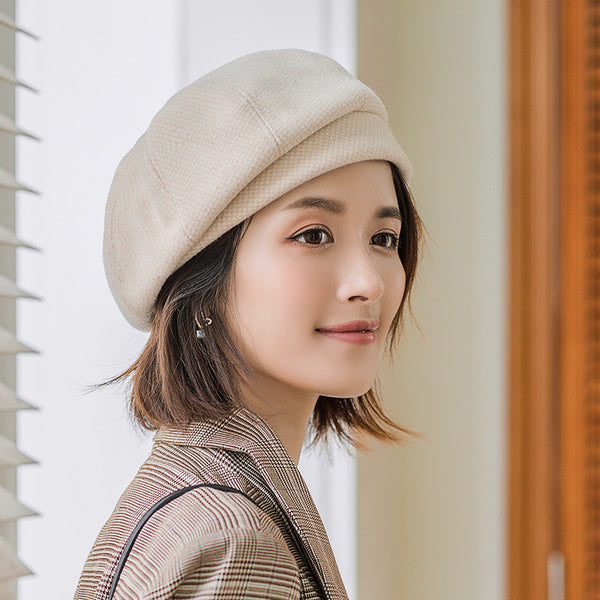 Gorro Octagonal Retro Coreano - Estilo Vintage Británico - Image 7