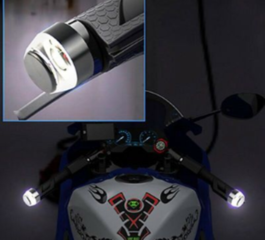 Direccionales LED de Manillar para Moto con Estilo - Image 2