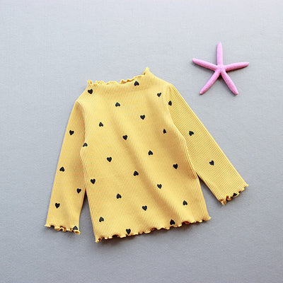 Camiseta Infantil de Manga Larga Love - Prenda Base Versátil - Image 10