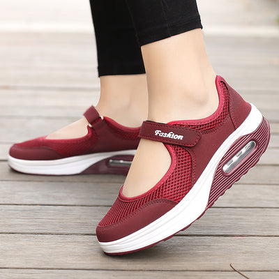 Zapatos Deportivos Acolchados para Mujer con Suela Gruesa Transpirable - Image 2