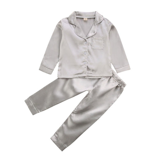 Bata Infantil de Color Liso - Conjunto Casual y Elegante - Image 12