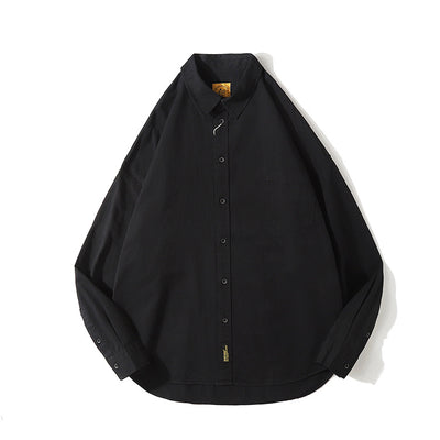 Camisa Japonesa de Color Liso para Hombre - Colección Verano - Image 7