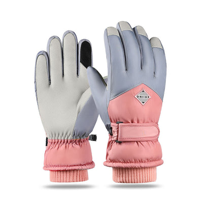 Guantes de Invierno para Parejas de Felpa Gruesa, Cálidos y Cortavientos - Image 19