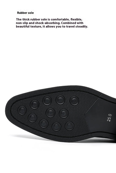 Zapatos de Vestir Elevadores para Hombre Estilo Británico en Cuero - Image 13