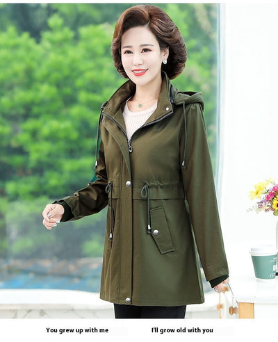 Abrigo Tipo Trench Elegante Largo - Primavera y Otoño - Image 15