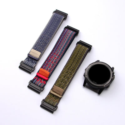 Correa de Reloj de Tela con Velcro y Liberación Rápida para Hombre - Image 23