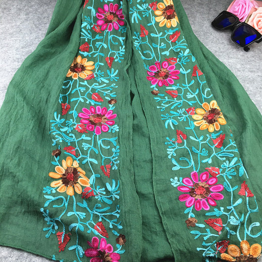 Pañuelo Indio de Algodón y Lino - Image 19