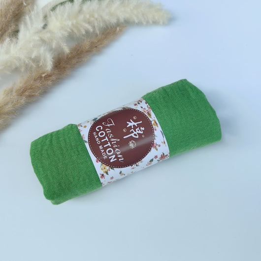 Pañuelo de Algodón y Lino Arrugado Monocromático - Image 11