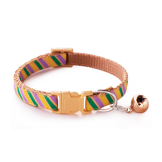 Campanas para Mascotas con Collar de Tela Estampada - Image 17