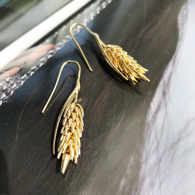 Aretes de Trigo Elegantes - Image 5